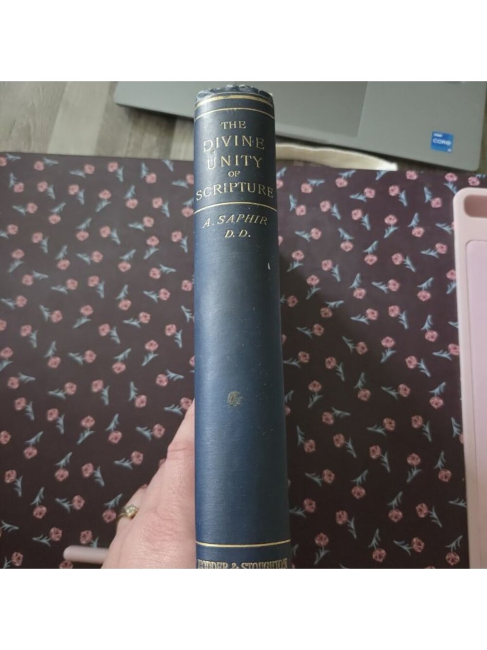 Adolph Saphir The Divine Unity of Scripture 1892 Rare Uncut Time Capsule Antique